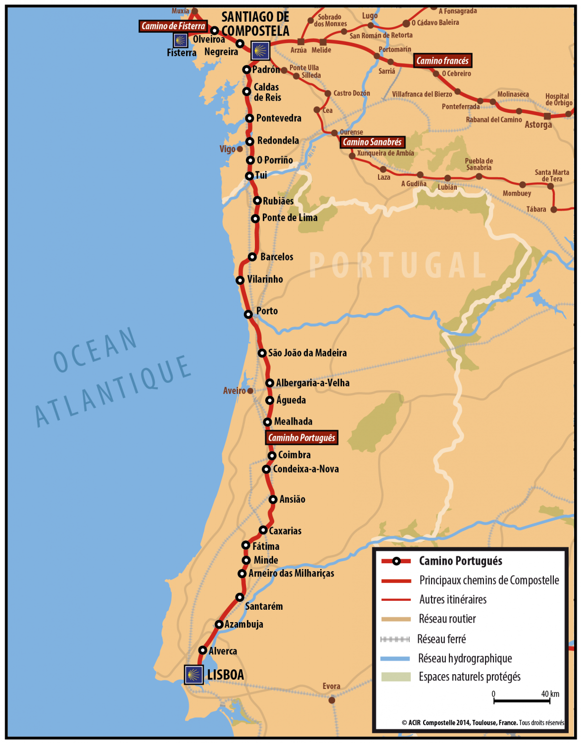 Le Caminho Português Agence française des chemins de Compostelle